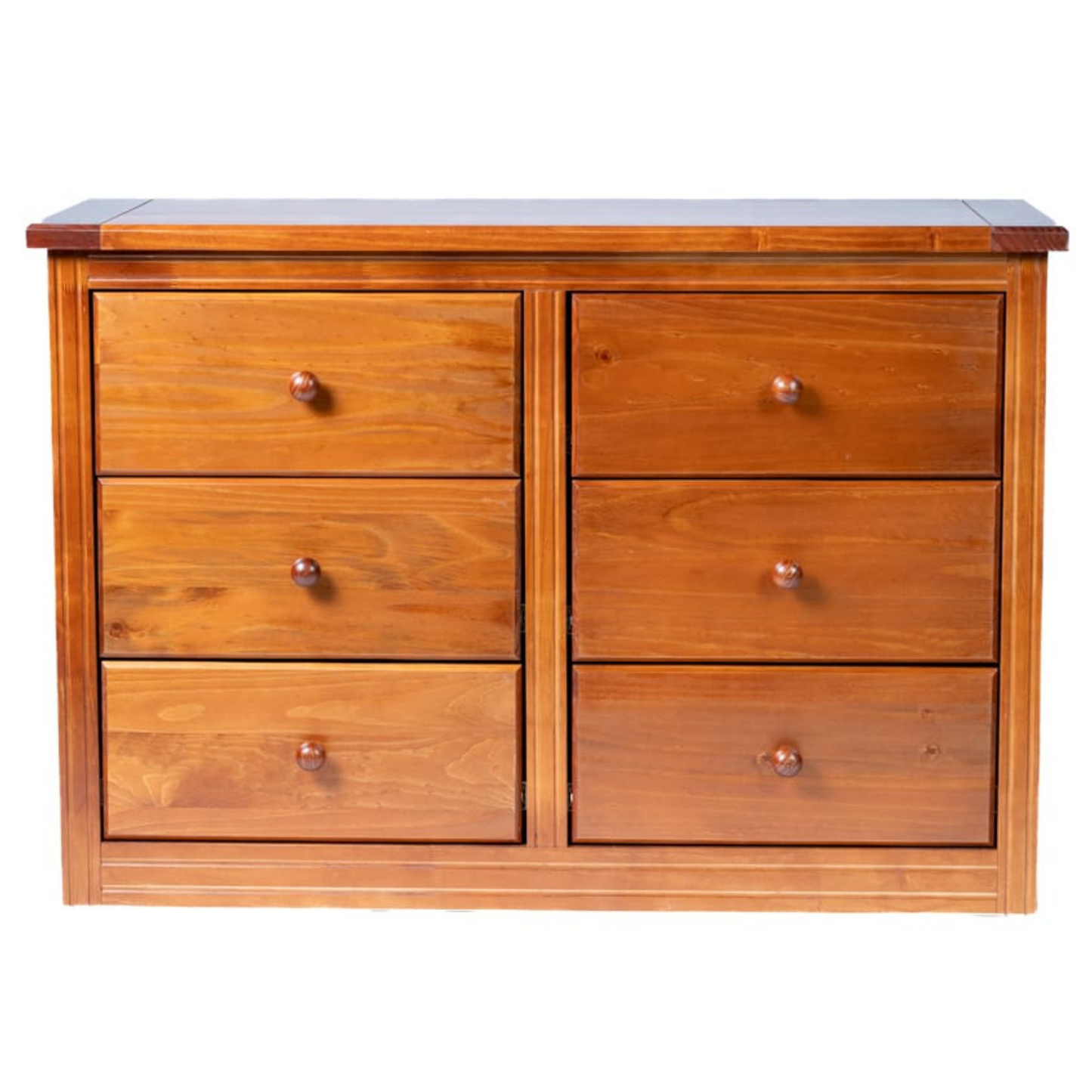 COMODA BERLIN NOGAL 6 CAJONES