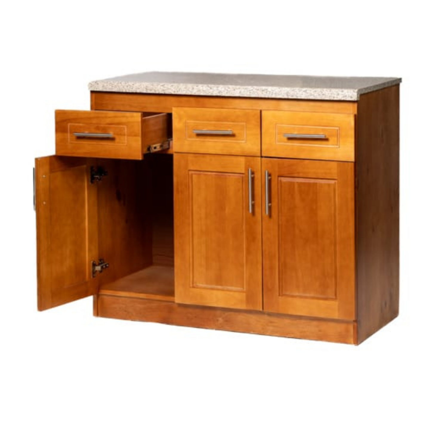 Mueble de Cocina Berlin Madera Nogal Base 3 Puertas