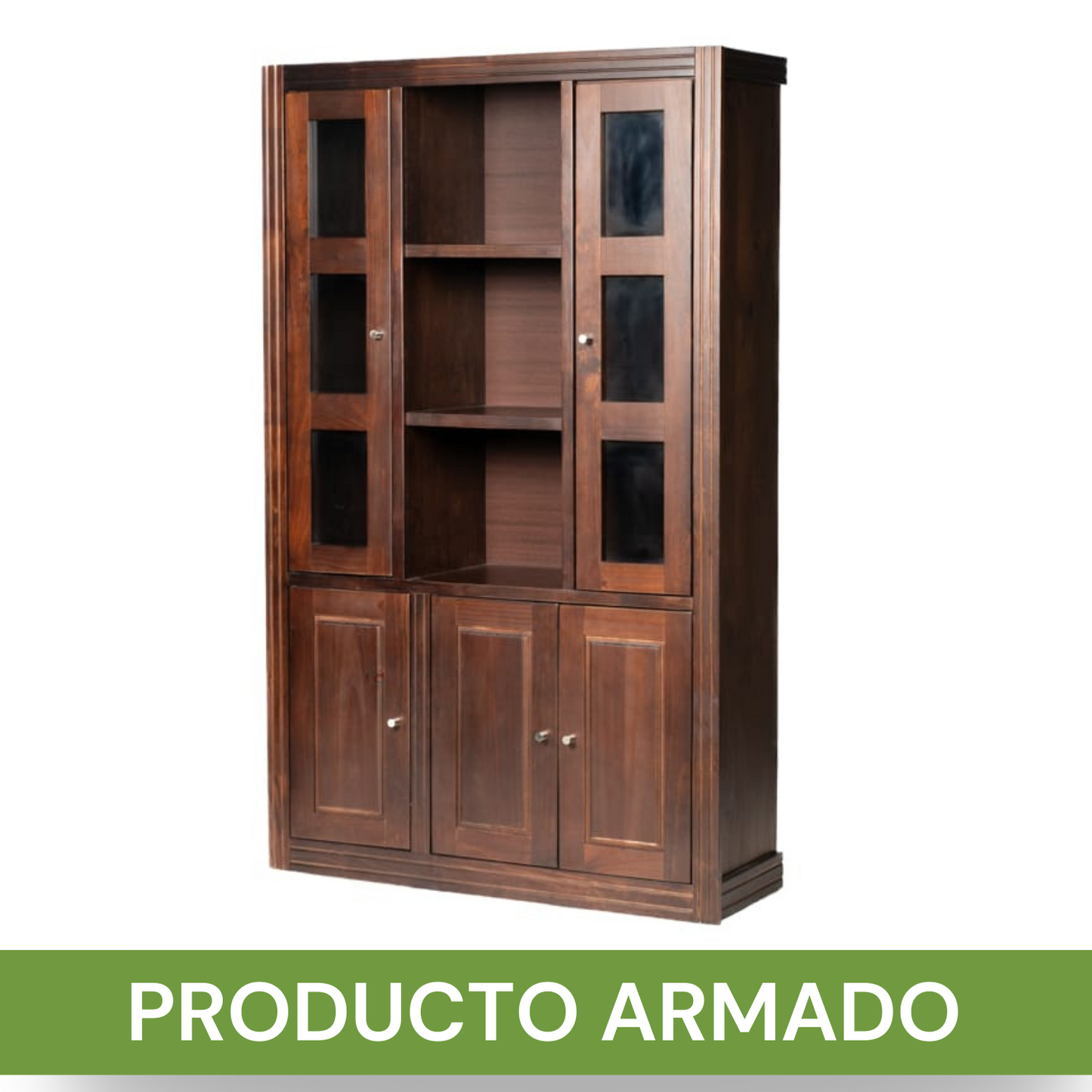 VITRINA BERLIN 3 CUERPOS CHOCOLATE