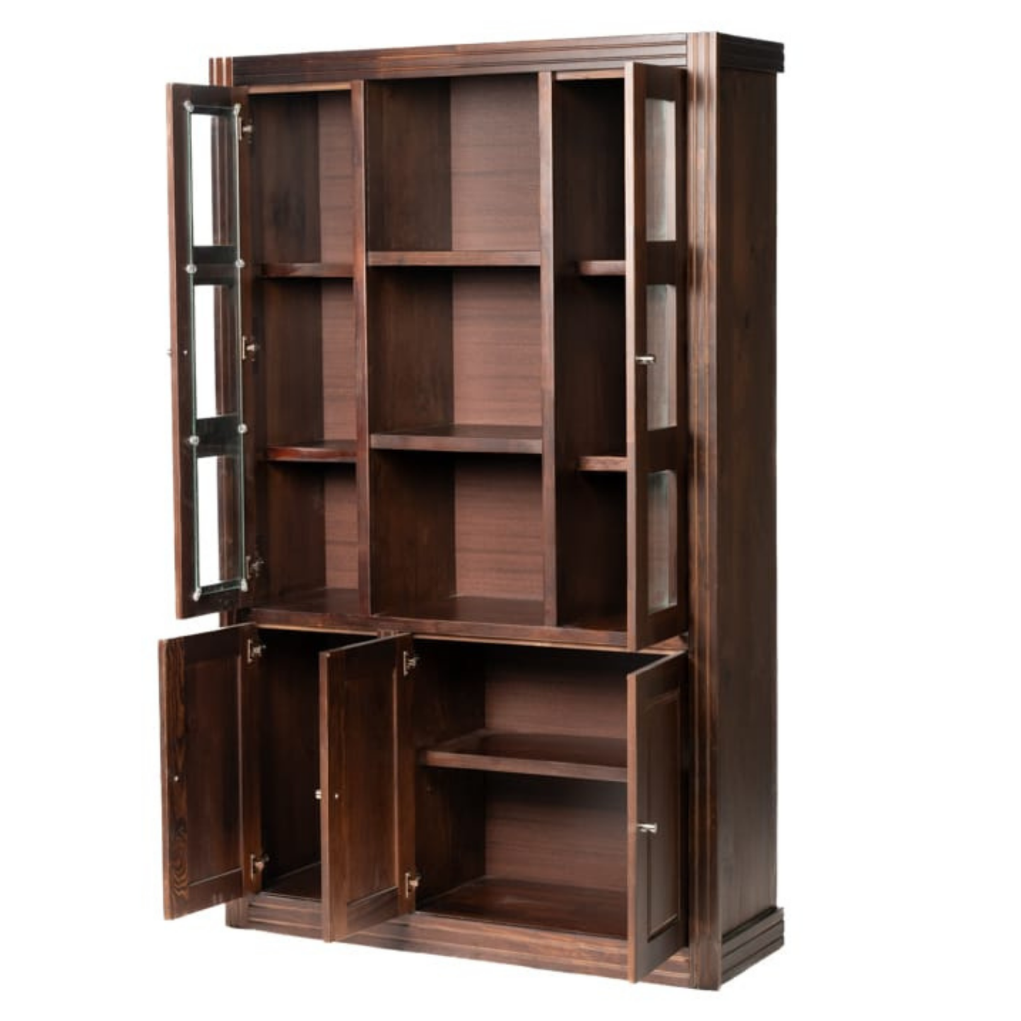 VITRINA BERLIN 3 CUERPOS CHOCOLATE