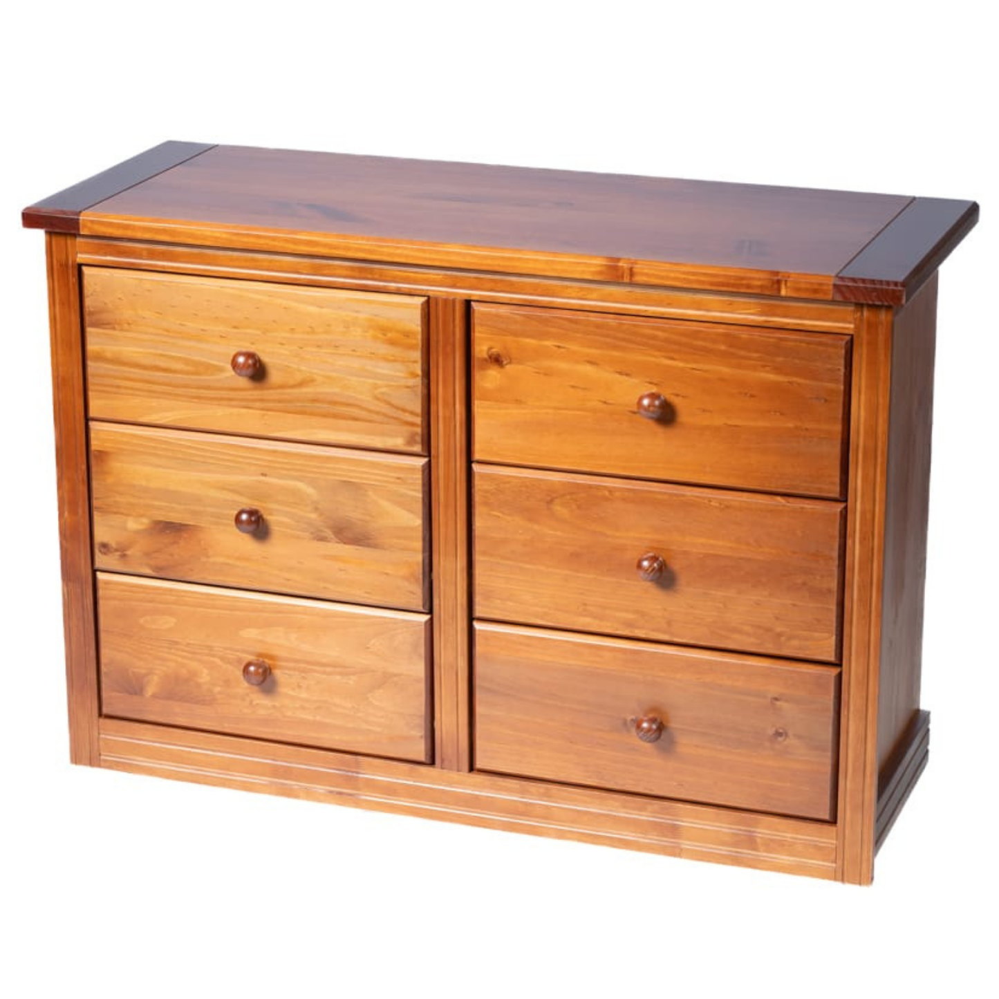 COMODA BERLIN NOGAL 6 CAJONES