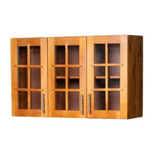 Mueble de Cocina Berlin Madera Nogal Elevacion 3 Puertas