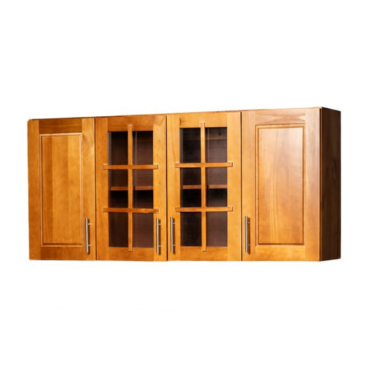 Mueble de Cocina Berlin Madera Nogal Elevacion 4 Puertas