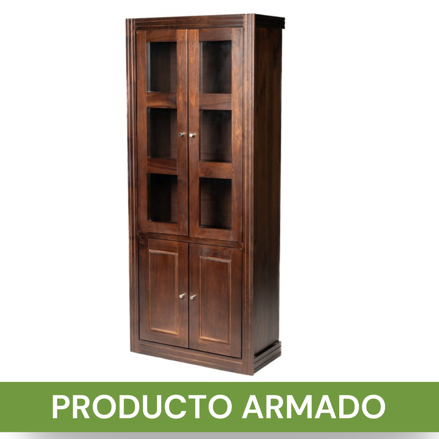 VITRINA BERLIN 2 CUERPOS CHOCOLATE