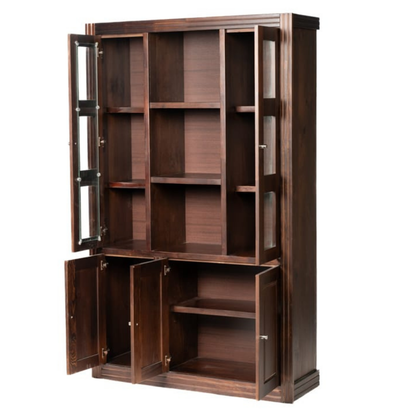 VITRINA BERLIN 3 CUERPOS CHOCOLATE