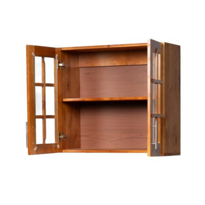 Mueble de Cocina Berlin Madera Nogal Elevacion 2 Puertas