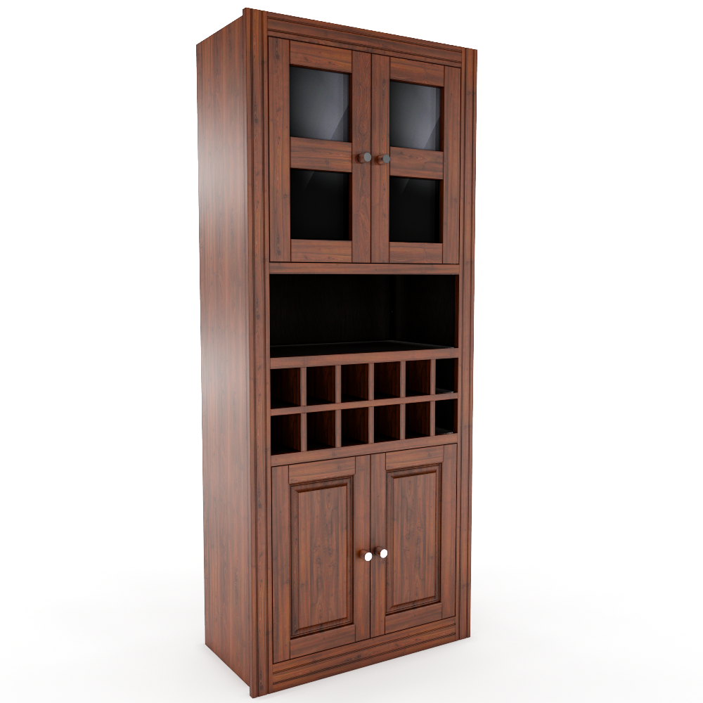 VITRINA BAR BERLIN NOGAL