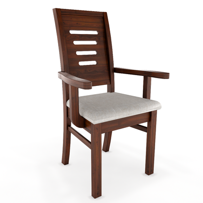 JUEGO DE COMEDOR NOGAL ROMA 8 SILLAS INCLUYE 2 SITIALES